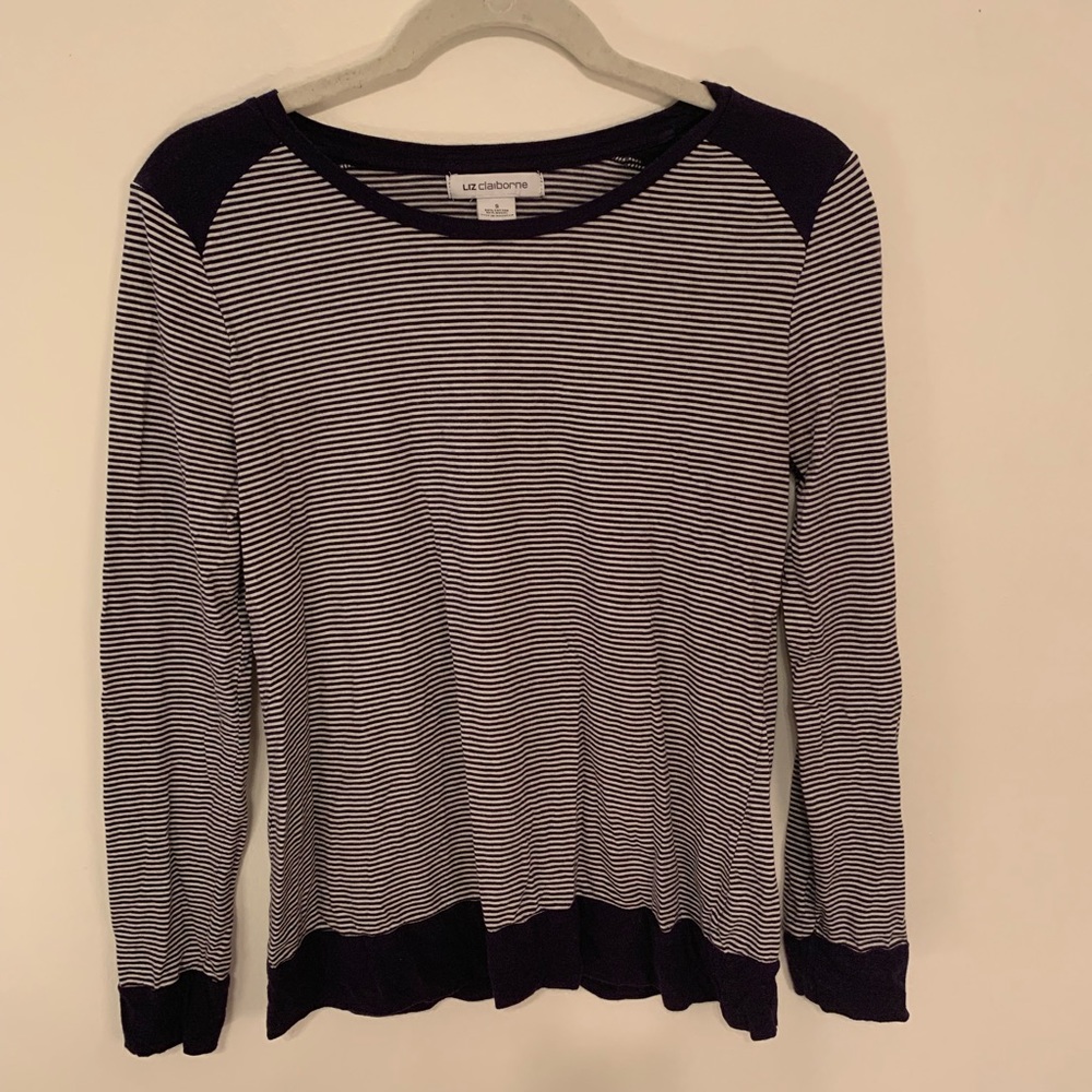 Fitted striped shirt
